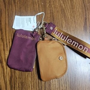 lululemon athletica Purple and Tan Bag Set